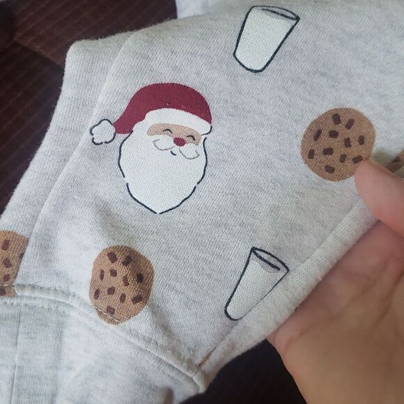 Adorable Carter's Child Of Mine Christmas Holiday Santa 2 Pc Set Sz 2T - Picture 2 of 8